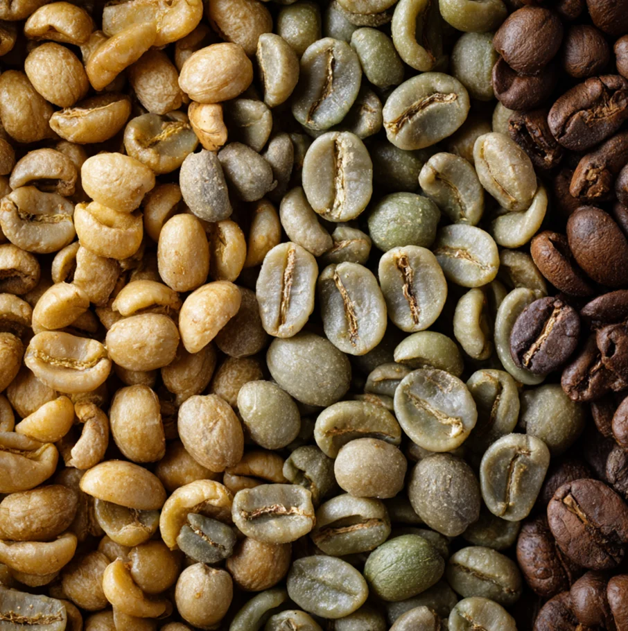 Green coffee bean