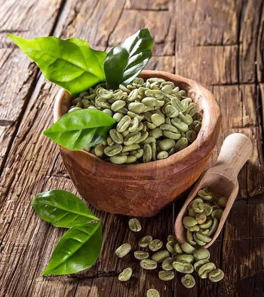 Green coffee bean