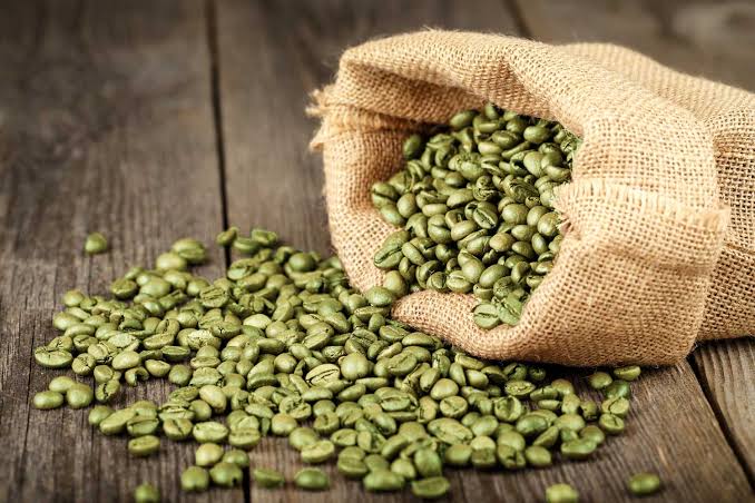 Green coffee bean