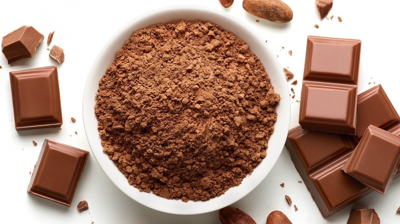 Cocoa powder for confectionery