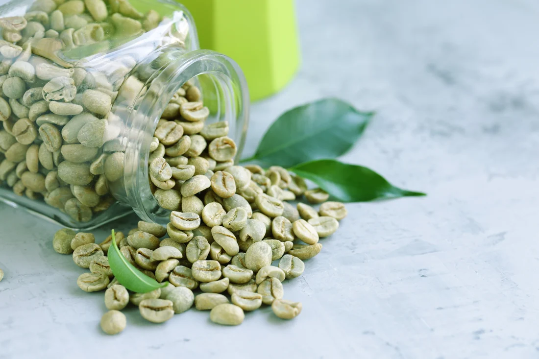 Green coffee bean