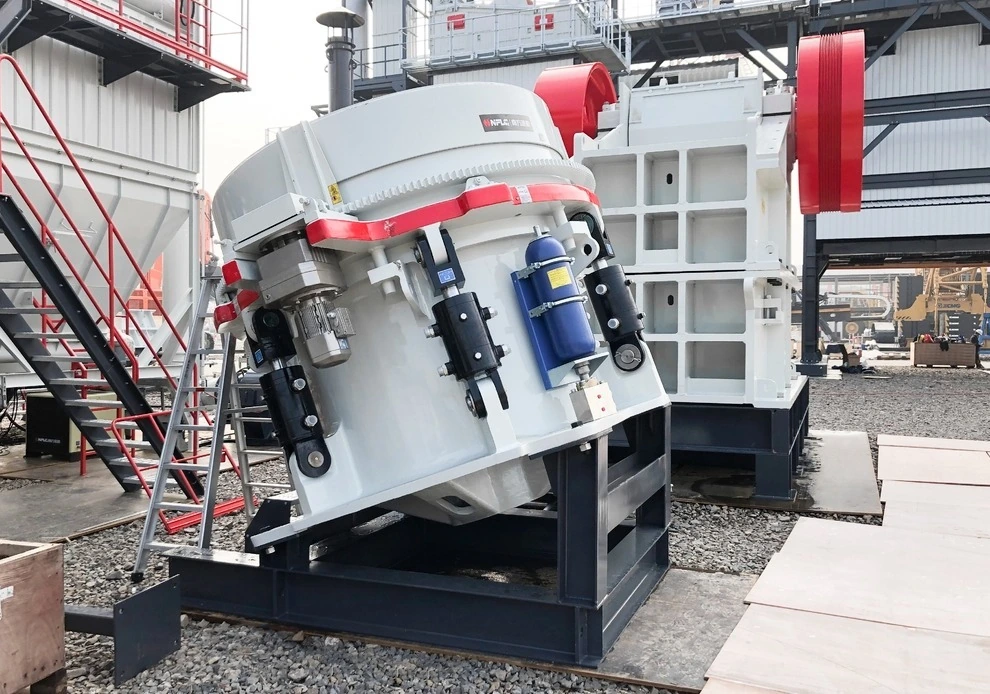 Как работает конусная дробилка?