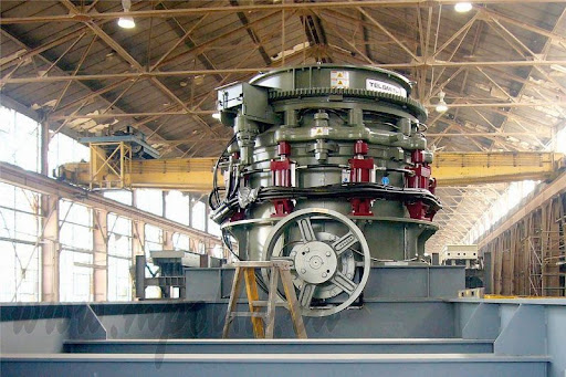 Как работает конусная дробилка?