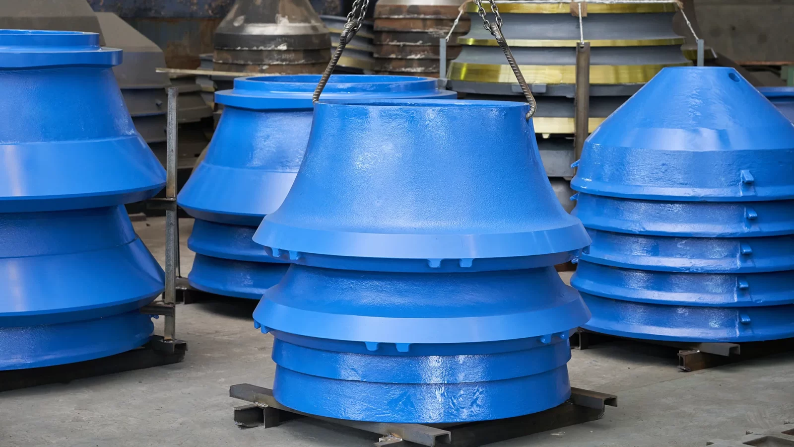 Запчасти для конусных дробилок