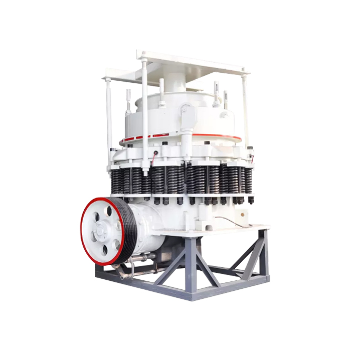 как работает конусная дробилка