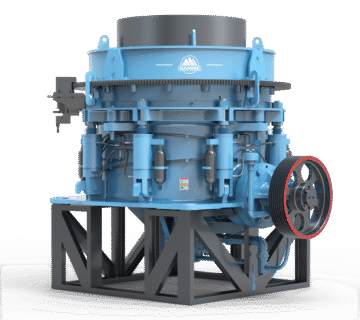конусная дробилка среднего дробления