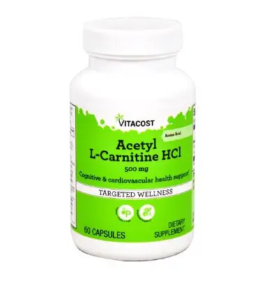 acetyl l carnitine что это Tetralab ацетил-l-карнитин 500 60 шт. капсулы массой 500 мг