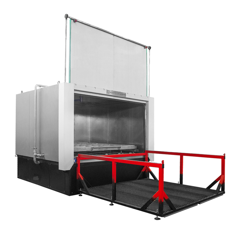 Как размер моечной установки влияет на качество очистки материала? 