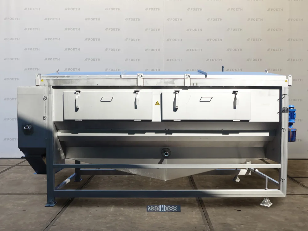 Барабанная моечная машина с ситом