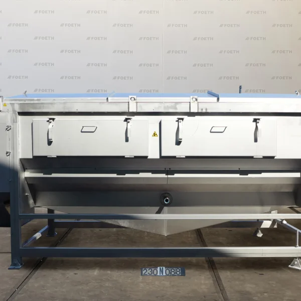 Барабанная моечная машина с ситом