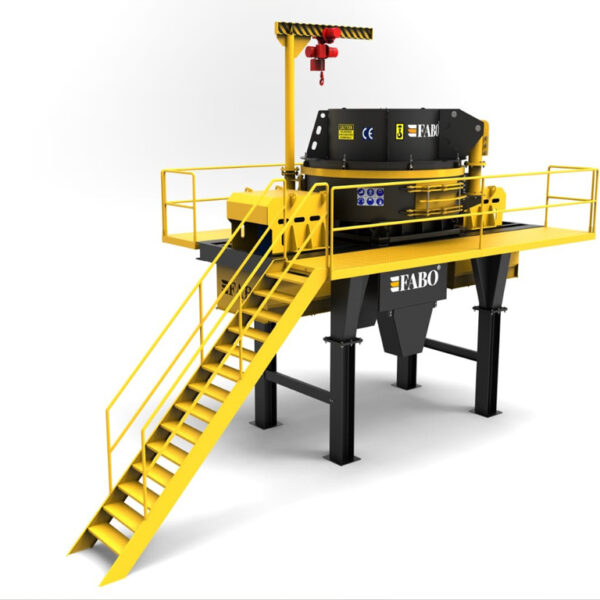 Вертикальная дробилка с высоким ротором 700 мм