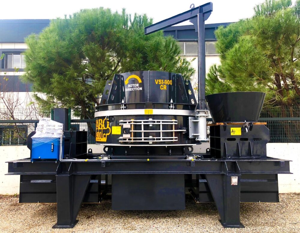 Вертикальная роторная дробилка 900 мм