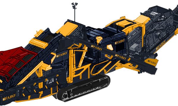 Гусеничная конусная дробилка