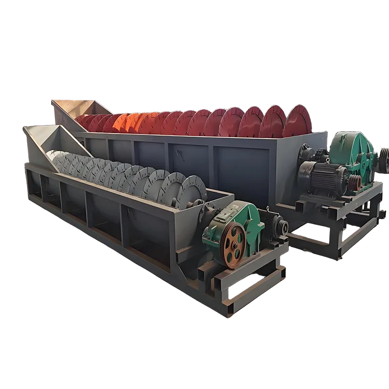 Различные модели и размеры моечных машин для песка и гравия