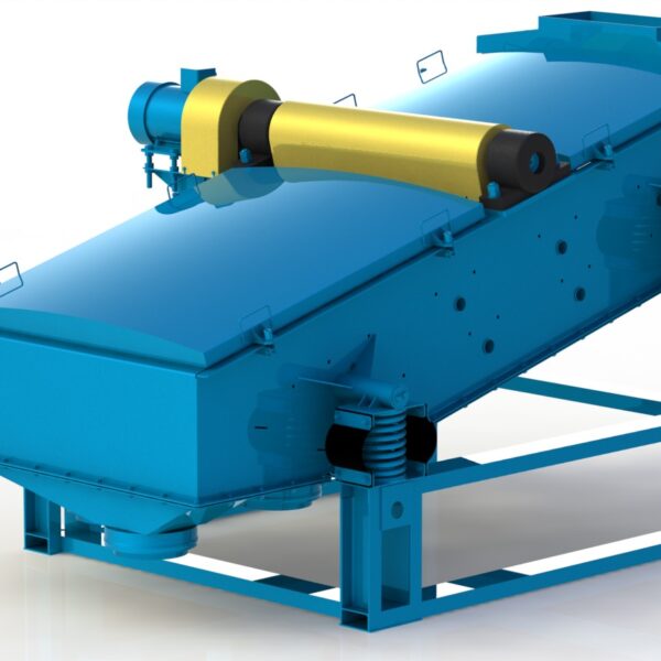 Четырёхслойный вибрационный грохот 2000x6000