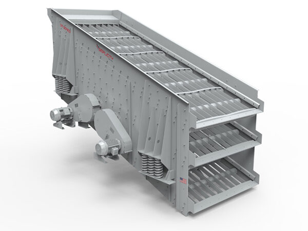 Грохот с наклонной декой