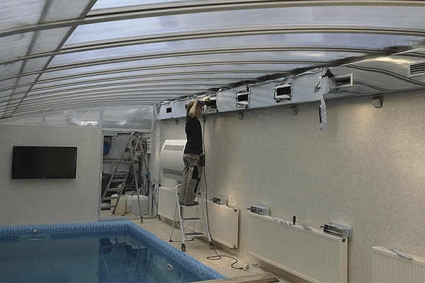 Системы вентиляции для бассейнов