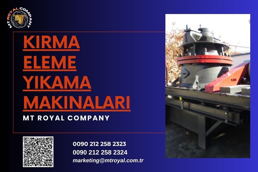 Kırma Eleme Yıkama makinaları