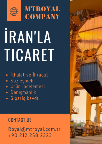 iran'dan ithalat yapmak