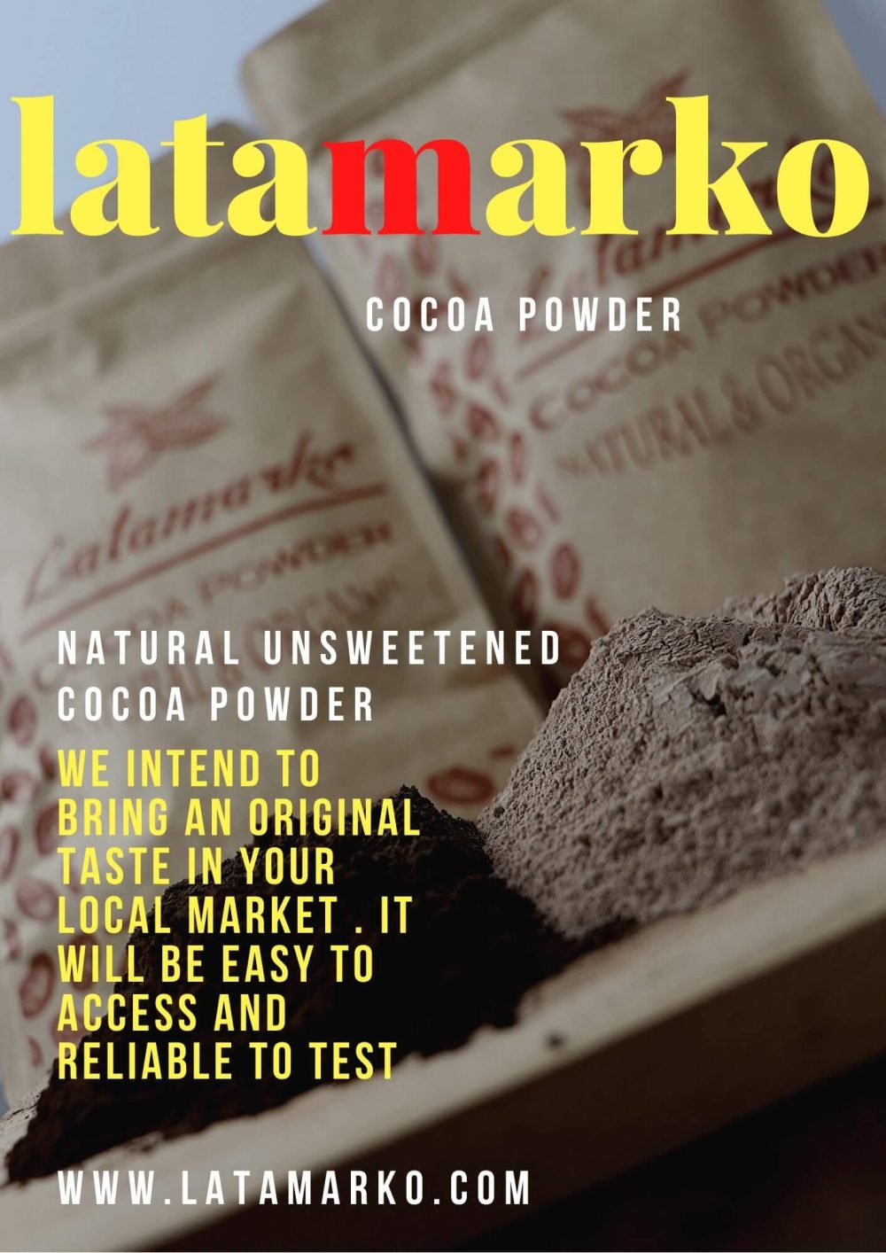 LATAMARKO ALKALİZE KAKAO TOZU