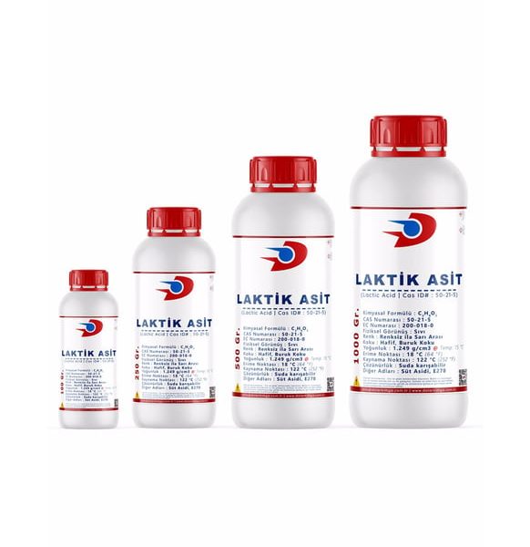 Laktik Asit (%50-%92 arası)