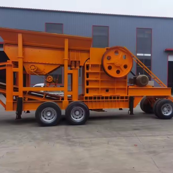 Lastik Tekerlekli Mobil Kırıcı