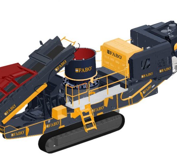 Paletli Konik Kırıcı (Tracked Cone Crusher)