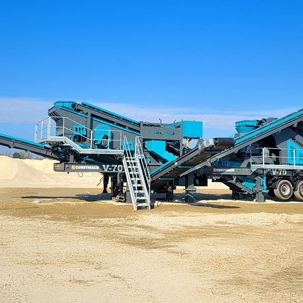 Yüksek Kapasiteli Dik Milli Mobil Kırıcı