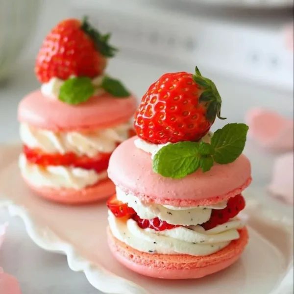 Aromalı pasta dolguları çilek